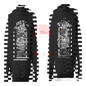 おもしろラーメン 和風丼 箸 スウェットシャツ - Kawaiitshirt