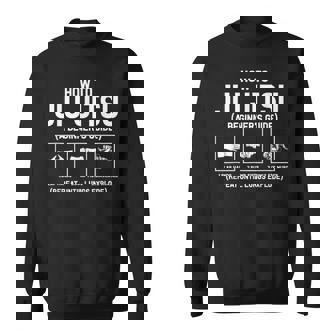 おもしろ柔術初心者ガイド ブラジリアン柔術 スウェットシャツ - Kawaiitshirt