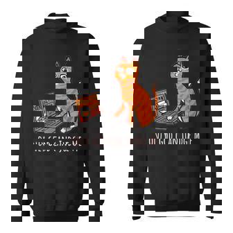 おもしろ猫 通販 イラスト グラフィック スウェットシャツ - Kawaiitshirt