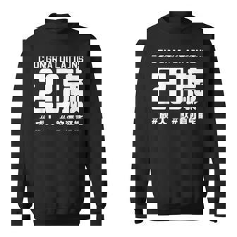 お誕生日 記念 二十歳 二十 誕生日おめでとう 成人 ハッシュタグ ネタ おもしろ 誕生日 スウェットシャツ - Kawaiitshirt