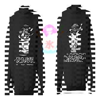 かき氷さんいちご スウェットシャツ - Kawaiitshirt