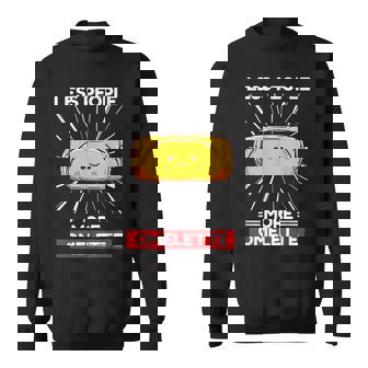 かわいい カワイイ オムレツ 少ない人 もっとオムレツ スウェットシャツ - Kawaiitshirt