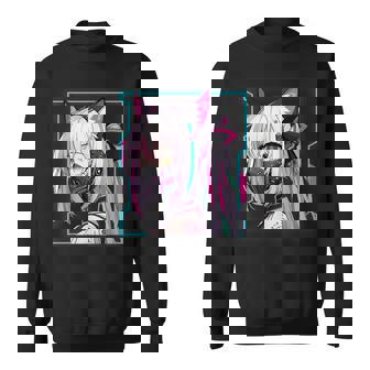 かわいい 日本の漫画 アニメ 美学 サイバーパンク テックウェア スウェットシャツ - Kawaiitshirt