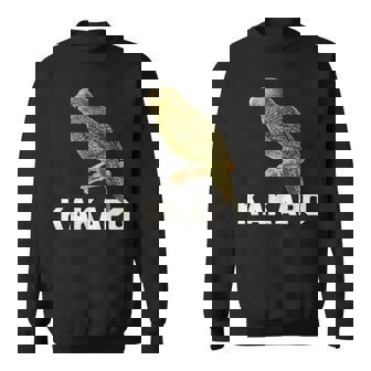 かわいいカカポの鳥が木に座っている スウェットシャツ - Kawaiitshirt