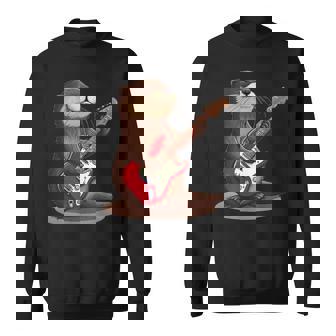 かわいいカワウソがギターを弾くコスチューム。 スウェットシャツ - Kawaiitshirt