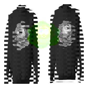 かわいいキャベツチーム ハロウィンコスチューム キャベツ愛好家 ビーガンtシャツ スウェットシャツ - Kawaiitshirt