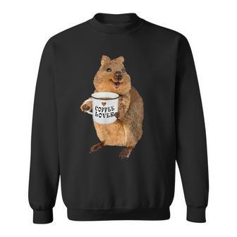 かわいいクオッカ コーヒーマグ ギフト スウェットシャツ - Kawaiitshirt
