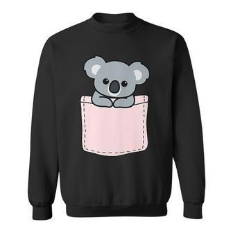 かわいいコアラ コアラベア ポケットアニマル メンズ レディース ティーン キッズ スウェットシャツ - Kawaiitshirt