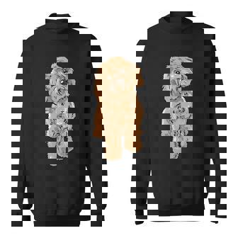 かわいいコッカプー 犬 イラスト コッカプー オーナー ラブ スウェットシャツ - Kawaiitshirt