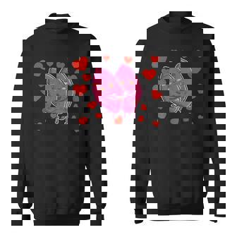 かわいいサツマイモ カップル ハグサツマイモ スウェットシャツ - Kawaiitshirt