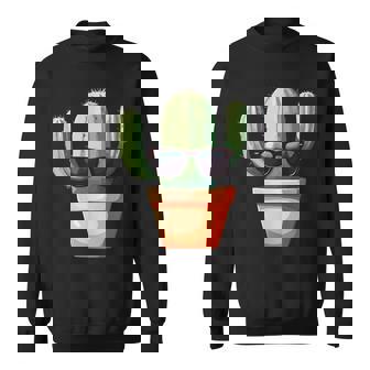 かわいいサボテン 鉢植え サボテン スウェットシャツ - Kawaiitshirt