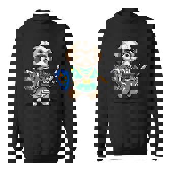 かわいいシーズー犬 レトロビデオゲームキャラクター スウェットシャツ - Kawaiitshirt