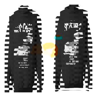 かわいいスリーピングビーグル ペット愛好家のための面白い犬のデザイン スウェットシャツ - Kawaiitshirt