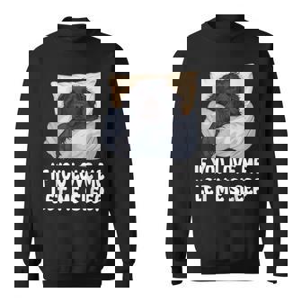 かわいいフラットコートレトリバー If You Love Meleep スウェットシャツ - Kawaiitshirt