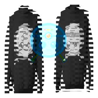 かわいいロボット掃除機掃除カワイイキッズ スウェットシャツ - Kawaiitshirt