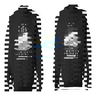 かわいい怠け者のシロクマの冬眠 スウェットシャツ - Kawaiitshirt