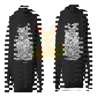 かわいい花カンガルー。 スウェットシャツ - Kawaiitshirt