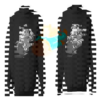 くつろぐ猫 Relaxing Cat スウェットシャツ - Kawaiitshirt