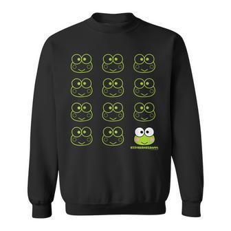 けろけろけろっぴ Usデザイン カオ スウェットシャツ - Kawaiitshirt
