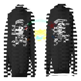 けろけろけろっぴ てるてるぼうず ダークカラー スウェットシャツ - Kawaiitshirt