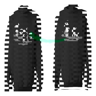 こだま 日本のお化けジャパン 童話 スウェットシャツ - Kawaiitshirt