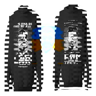 これが本当のリーダーがzelenskyをサポートしているように見えるものです。 スウェットシャツ - Kawaiitshirt