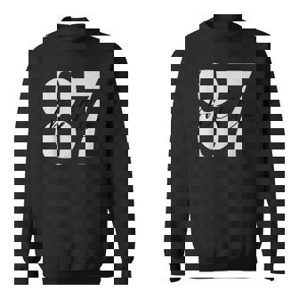 こんにちは 87歳誕生日ようこそ 87 スウェットシャツ - Kawaiitshirt