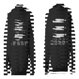 ししゃもさん スウェットシャツ - Kawaiitshirt