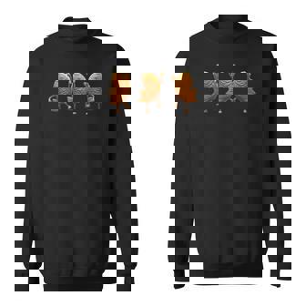 たい焼き ダンス 日本のスイーツ 面白いデザイン スウェットシャツ - Kawaiitshirt