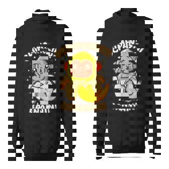 ちびカワイイチンパンジーニバナニーニ イタリアブレインロットミーム スウェットシャツ - Kawaiitshirt