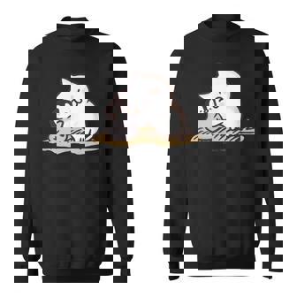 ねこぺん日和 ぎゅっ スウェットシャツ - Kawaiitshirt