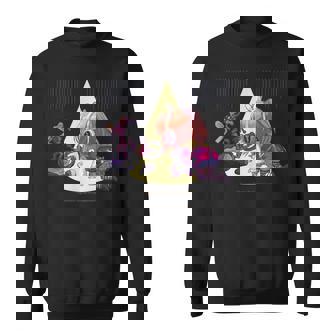 ひなビタスタンプ めう06「めうのもちゃちゃが…」 スウェットシャツ - Kawaiitshirt