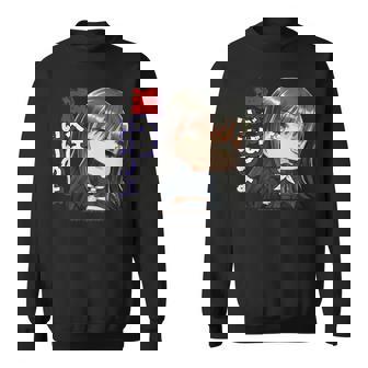 ひなビタスタンプ 凛03「滅べばいいのよ」 スウェットシャツ - Kawaiitshirt