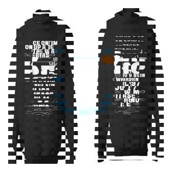 むかしむかし、王様がいました。1977年7月誕生日 スウェットシャツ - Kawaiitshirt