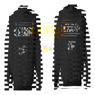 もっと見る。プラスデザイン、Guess What_、ティーセットティートップ スウェットシャツ - Kawaiitshirt