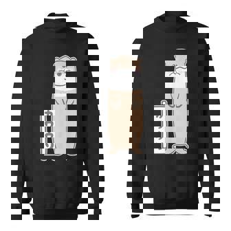 ゆるカワウソさん（Aタイプ）コツメカワウソ【どうぶつフレンズ】動物 ゆるくて かわいい イラスト スウェットシャツ - Kawaiitshirt