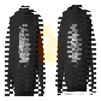 アイスクリームコーンを食べるカワイイクオッカ。 スウェットシャツ - Kawaiitshirt