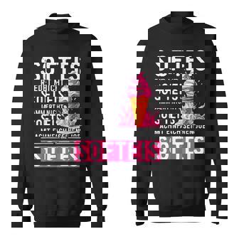 アイスクリームセラーコスチュームソフトアイスクリームはアイスクリームを言わないで話す スウェットシャツ - Kawaiitshirt