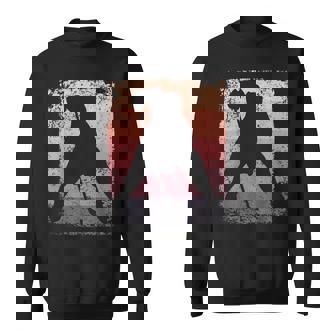 アイスホッケー プレーヤー ヴィンテージ ボーイズ アイスホッケー スウェットシャツ - Kawaiitshirt