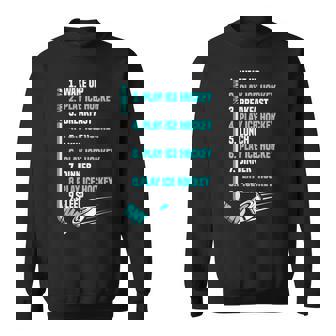 アイスホッケーデー 面白い アイスホッケー スウェットシャツ - Kawaiitshirt