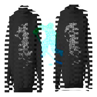 アイスホッケー選手ユースメンズキッズボーイズ 長袖tシャツ スウェットシャツ - Kawaiitshirt