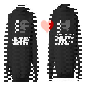 アイラブナンシー-ハート スウェットシャツ - Kawaiitshirt