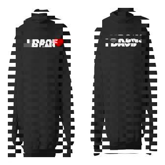 アイ・ラブ・ドラゴンズ スウェットシャツ - Kawaiitshirt