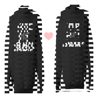 アイ・ラブ・ホット・グランマ-アイ・アム・ザ・ホット・グランマ スウェットシャツ - Kawaiitshirt