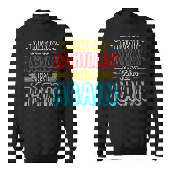 アキレス手術の回復、アキレス膝、回復手術 スウェットシャツ - Kawaiitshirt