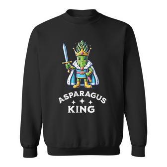 アスパラガス キング アスパラガス 栽培者 農家 ヴィーガン 野菜 スウェットシャツ - Kawaiitshirt
