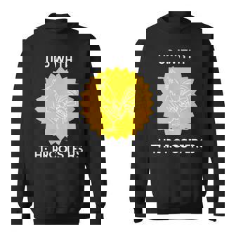 アップ・ウィズ・ザ・ルースターズ スウェットシャツ - Kawaiitshirt