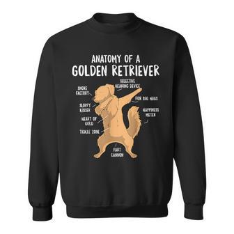 アナトミー・オブ・ア・ゴールデン・レトリバー 犬 オーナー 子犬 面白い キュート スウェットシャツ - Kawaiitshirt