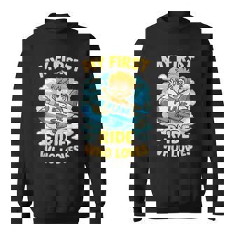 アニメ 飛行機 ライド ファーストクラスの乗客向け スウェットシャツ - Kawaiitshirt