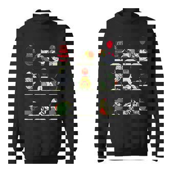 アボカド ヨガ ハロウィン モンスター スウェットシャツ - Kawaiitshirt